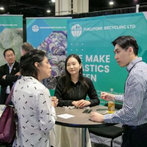 Plastic Recycling Conference in Maryland on March 6-8, 2023 Fukutomi Team Conversations at the Booth