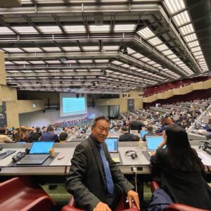 Dr. Steve Wong at COP to the Basel Rotterdam Stockholm Conventions, Geneva May 2023